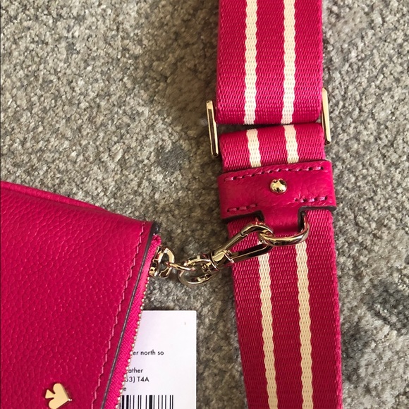 Kate Spade Fuchsia Crossbody Bag NWT - Picture 3 of 7